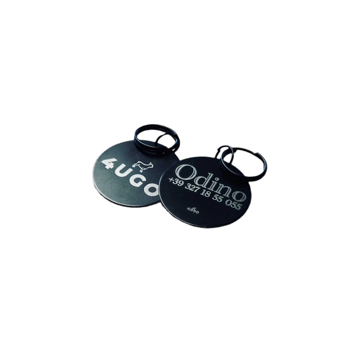 QRCODE Aluminum Dog Tag